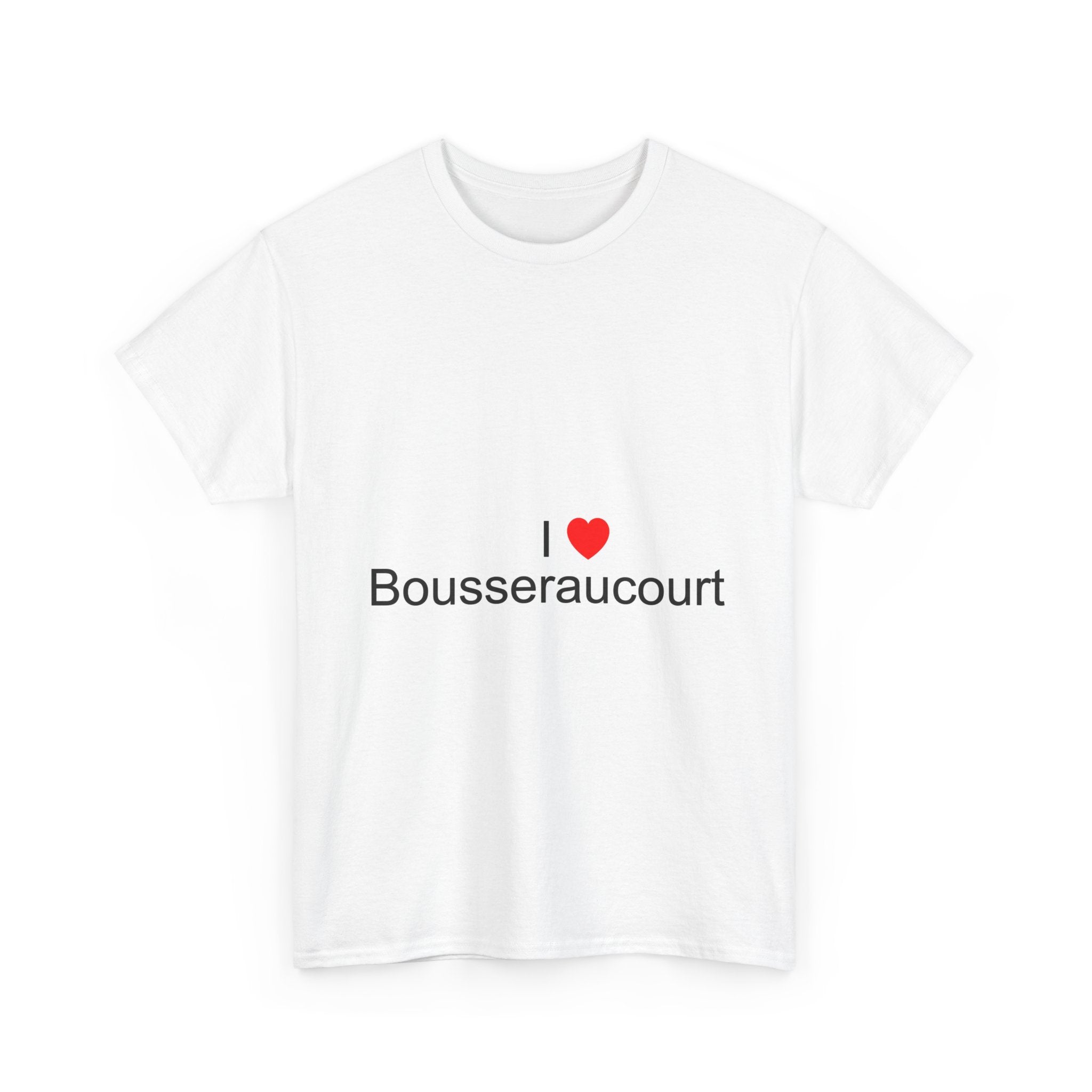T-shirt I love bousseraucourt