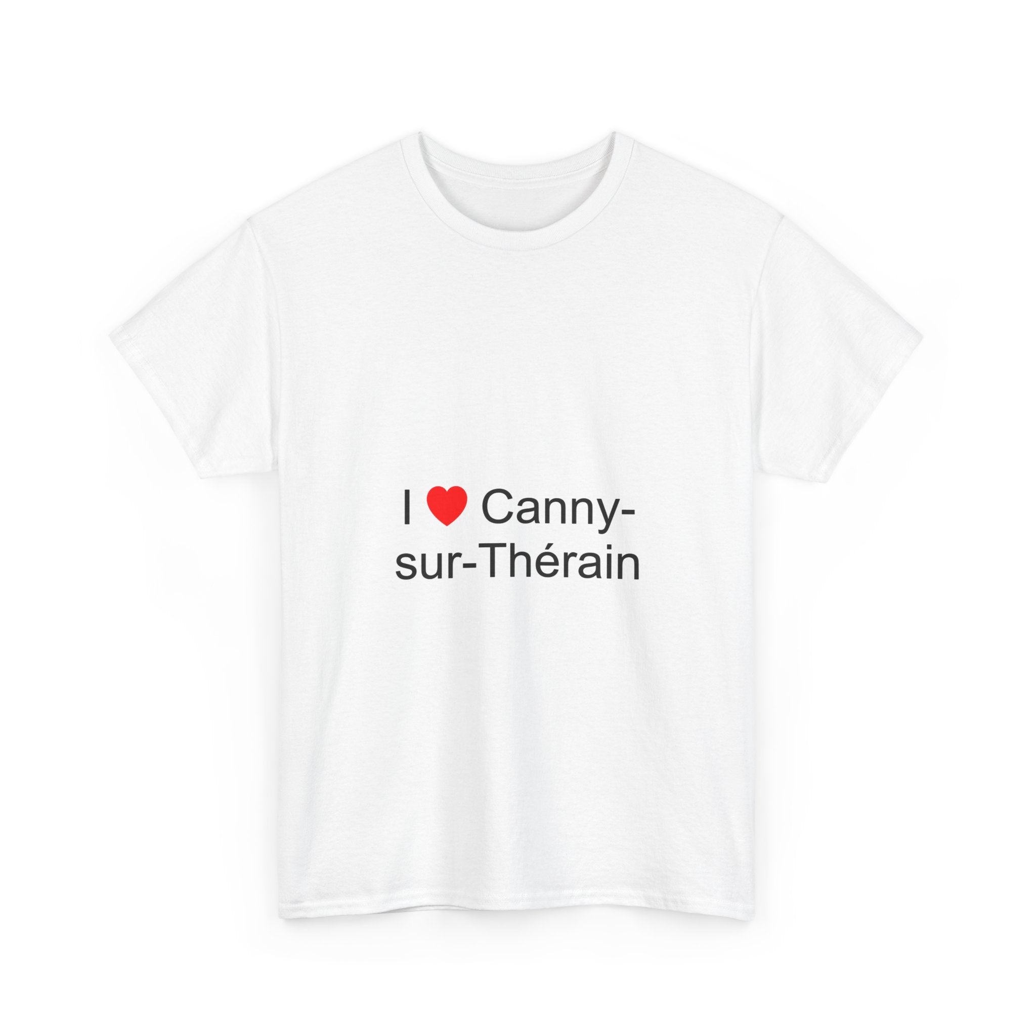 T-shirt I love canny-sur-thérain