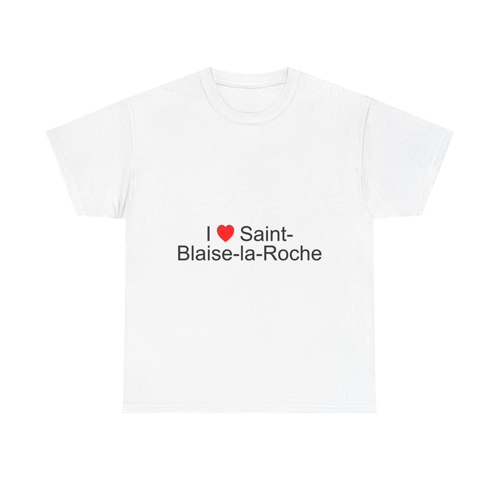T-shirt I love saint-blaise-la-roche