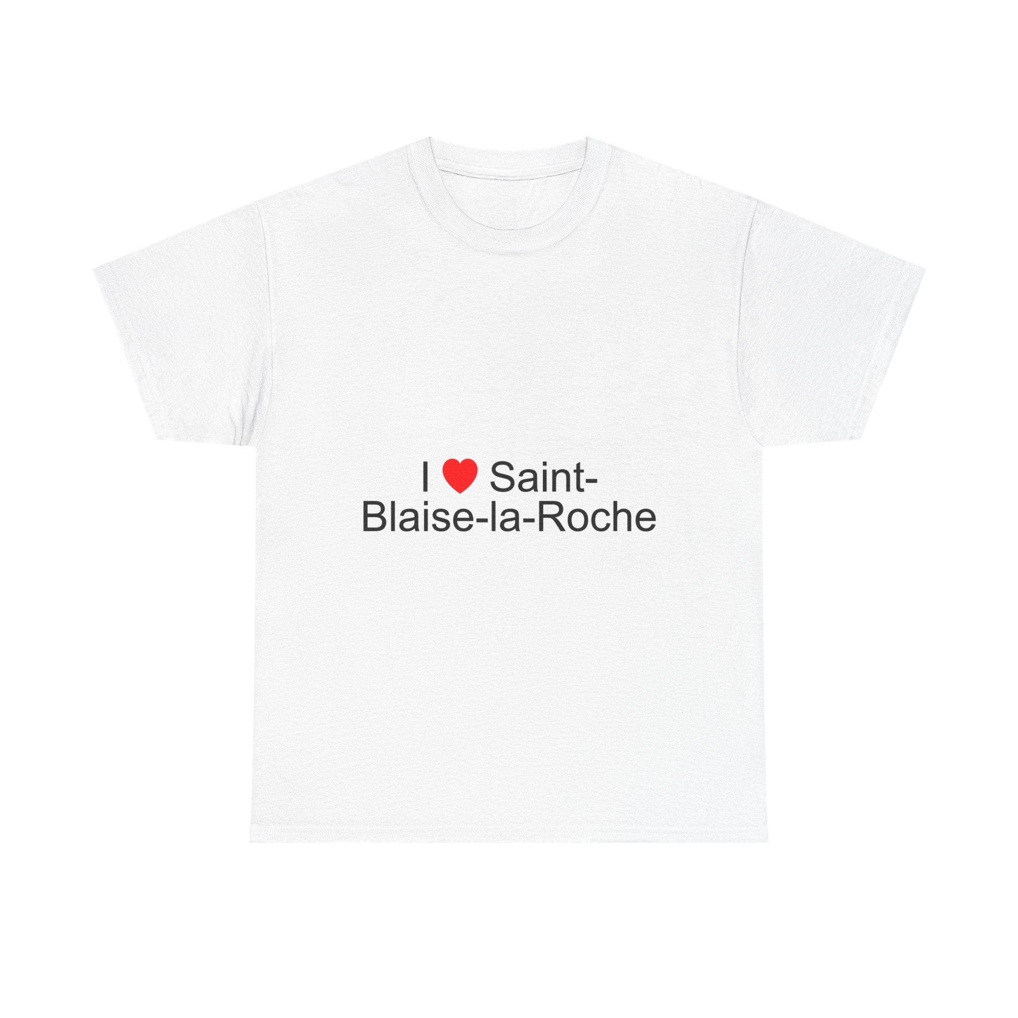 T-shirt I love saint-blaise-la-roche