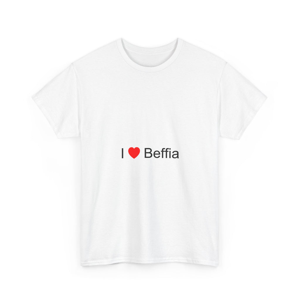 T-shirt I love beffia