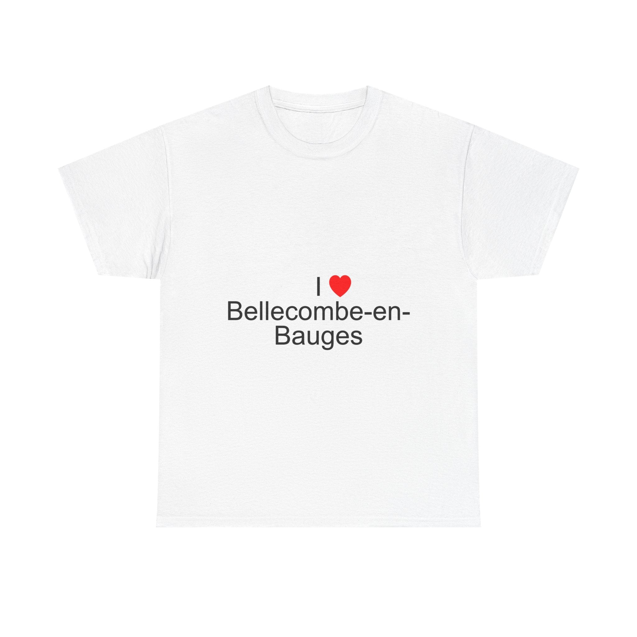 T-shirt I love bellecombe-en-bauges