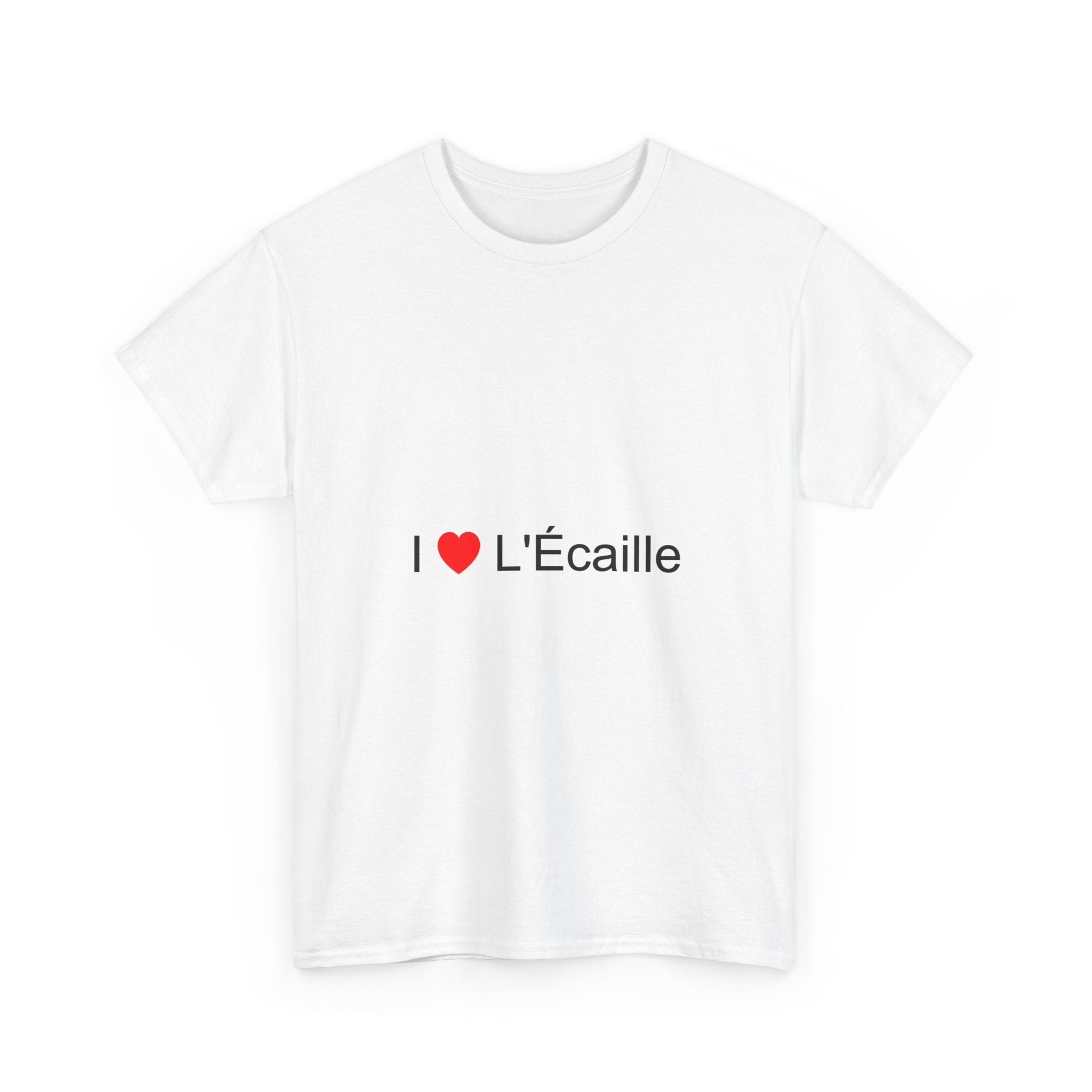 T-shirt I love l'écaille