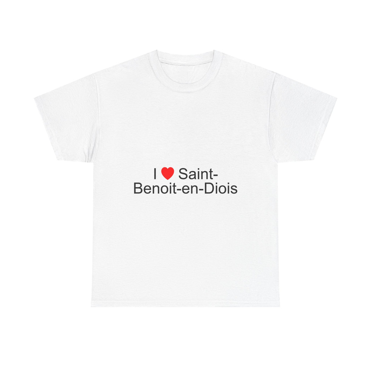 T-shirt I love saint-benoit-en-diois