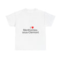 T-shirt I love menthonnex-sous-clermont