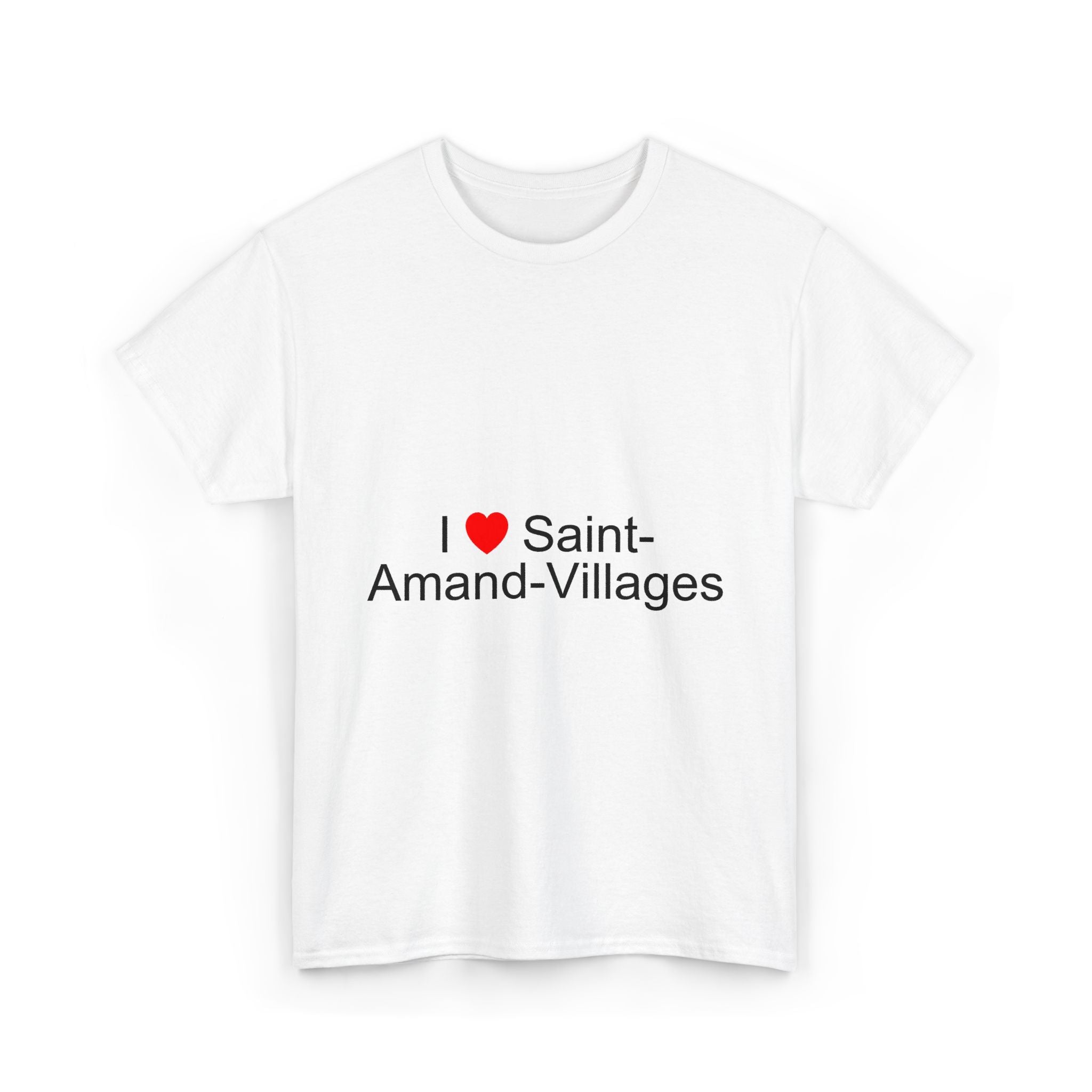 T-shirt I love saint-amand-villages