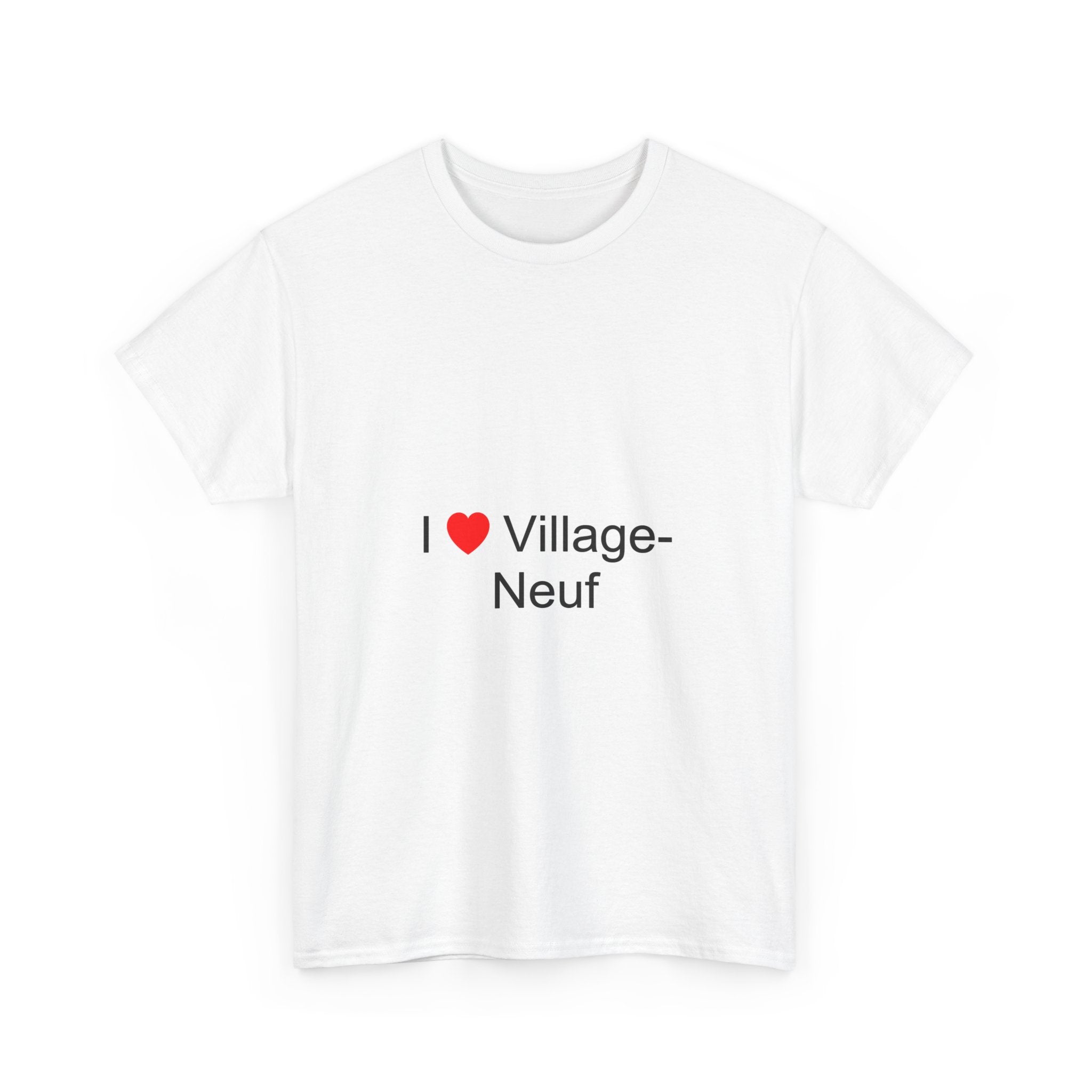 T-shirt I love village-neuf