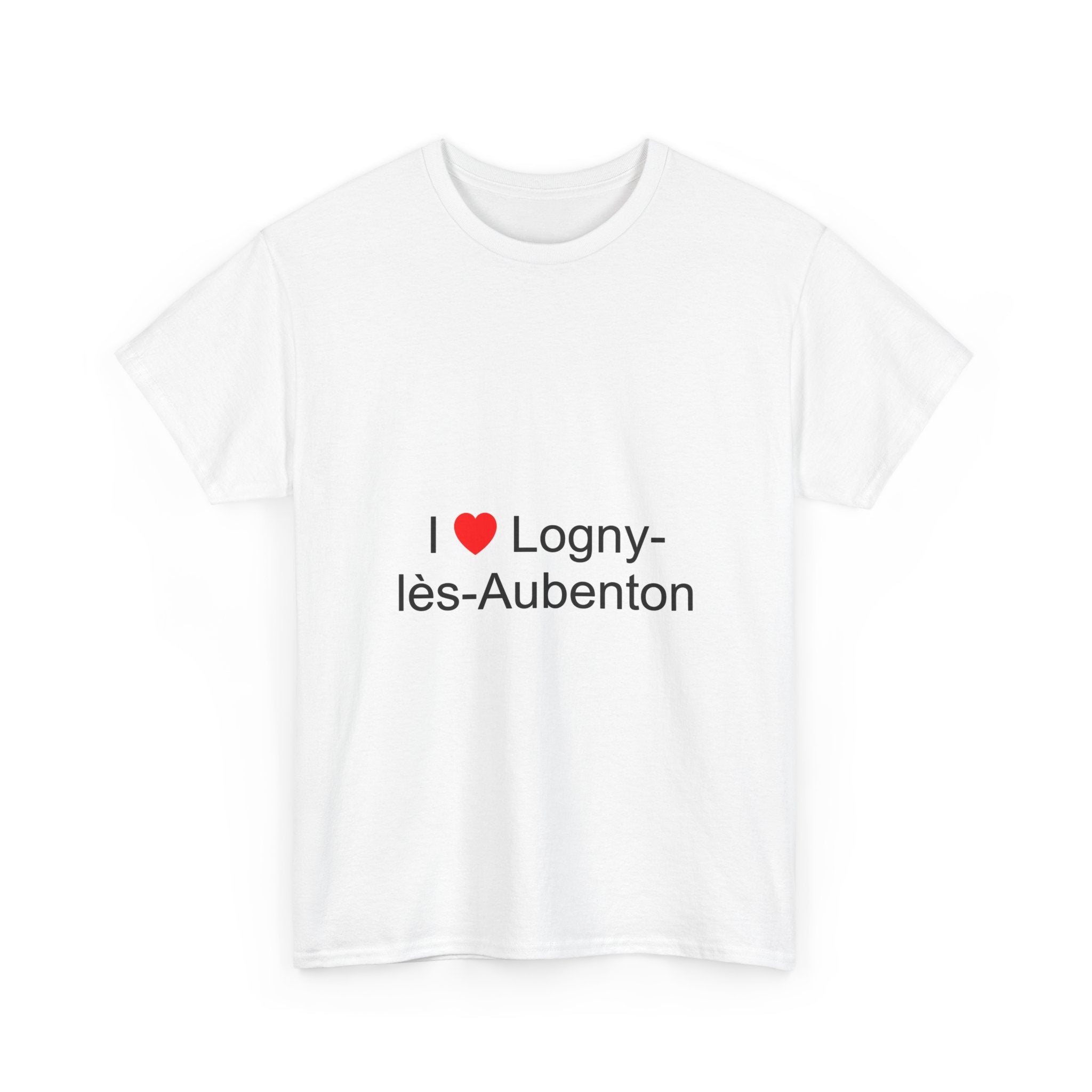 T-shirt I love logny-lès-aubenton