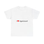 T-shirt I love Agencourt