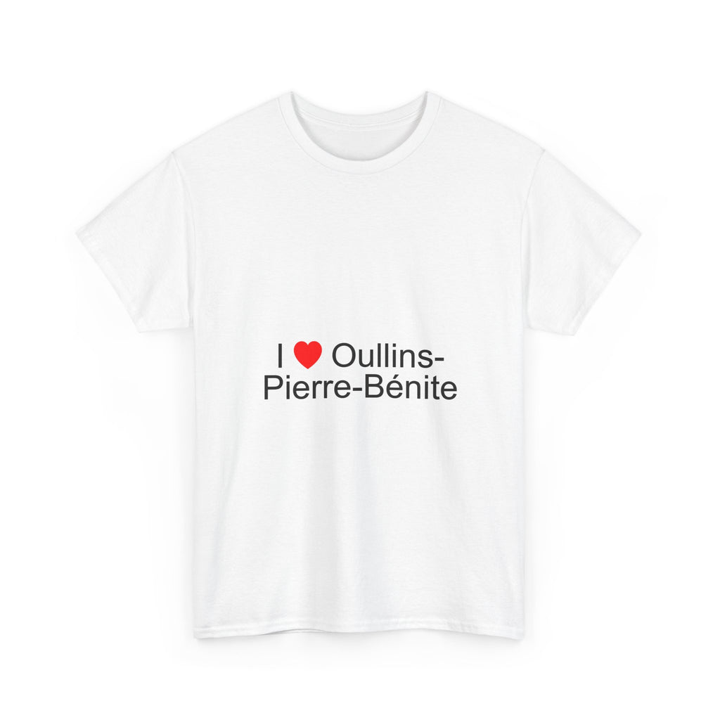 T-shirt I love oullins-pierre-bénite