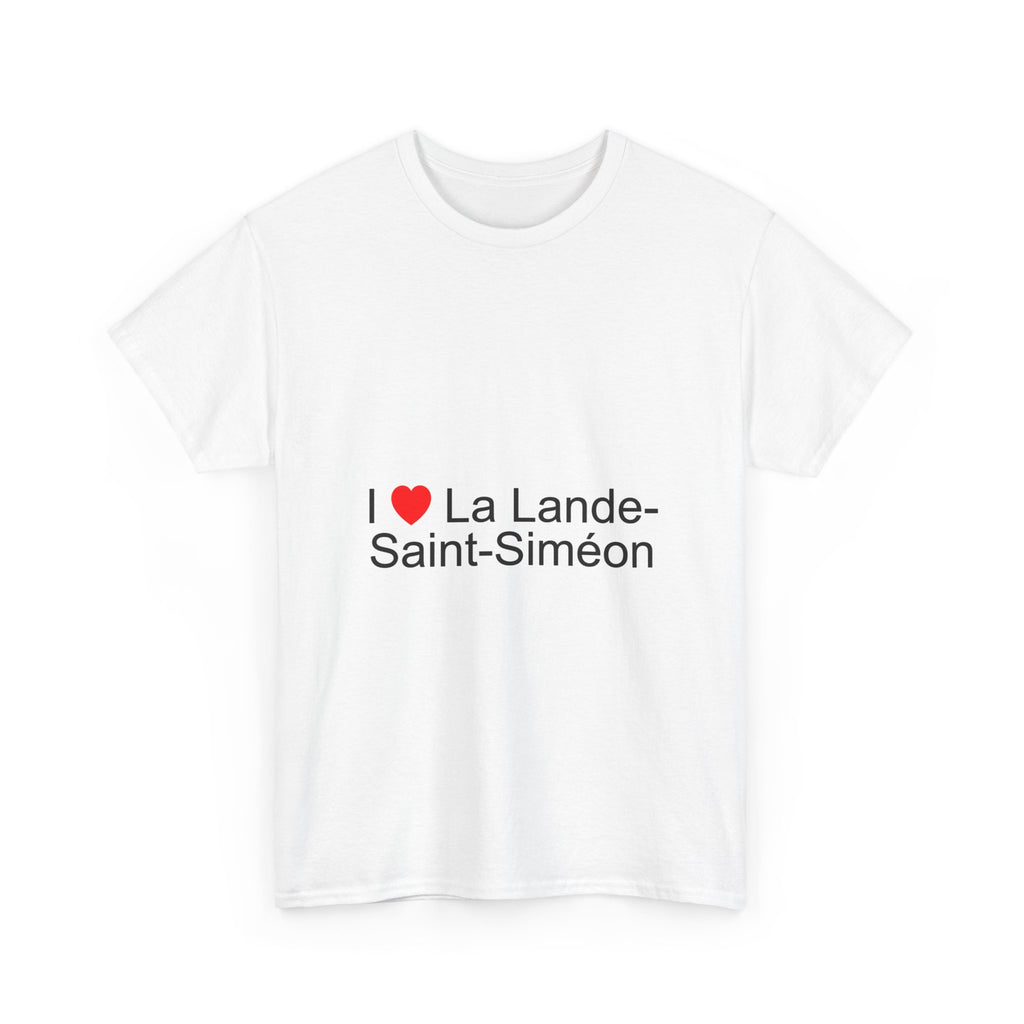 T-shirt I love la lande-saint-siméon