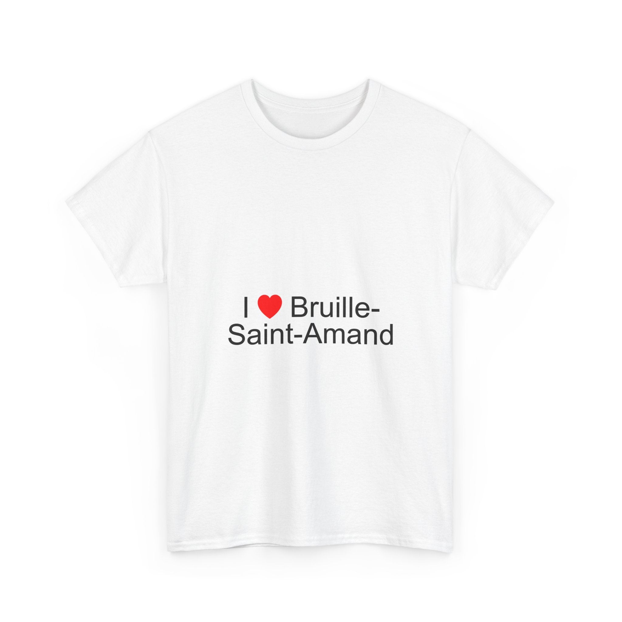 T-shirt I love bruille-saint-amand
