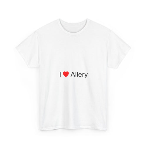 T-shirt I love allery