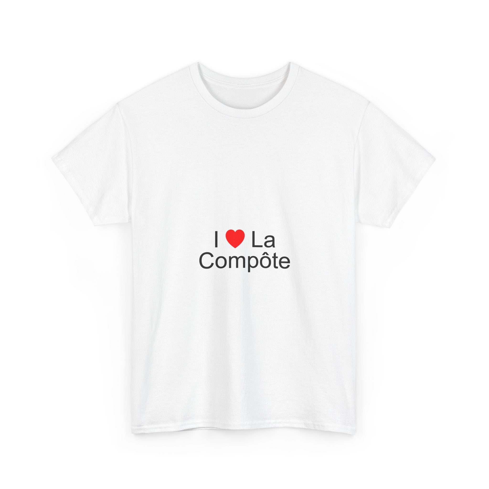 T-shirt I love la compôte
