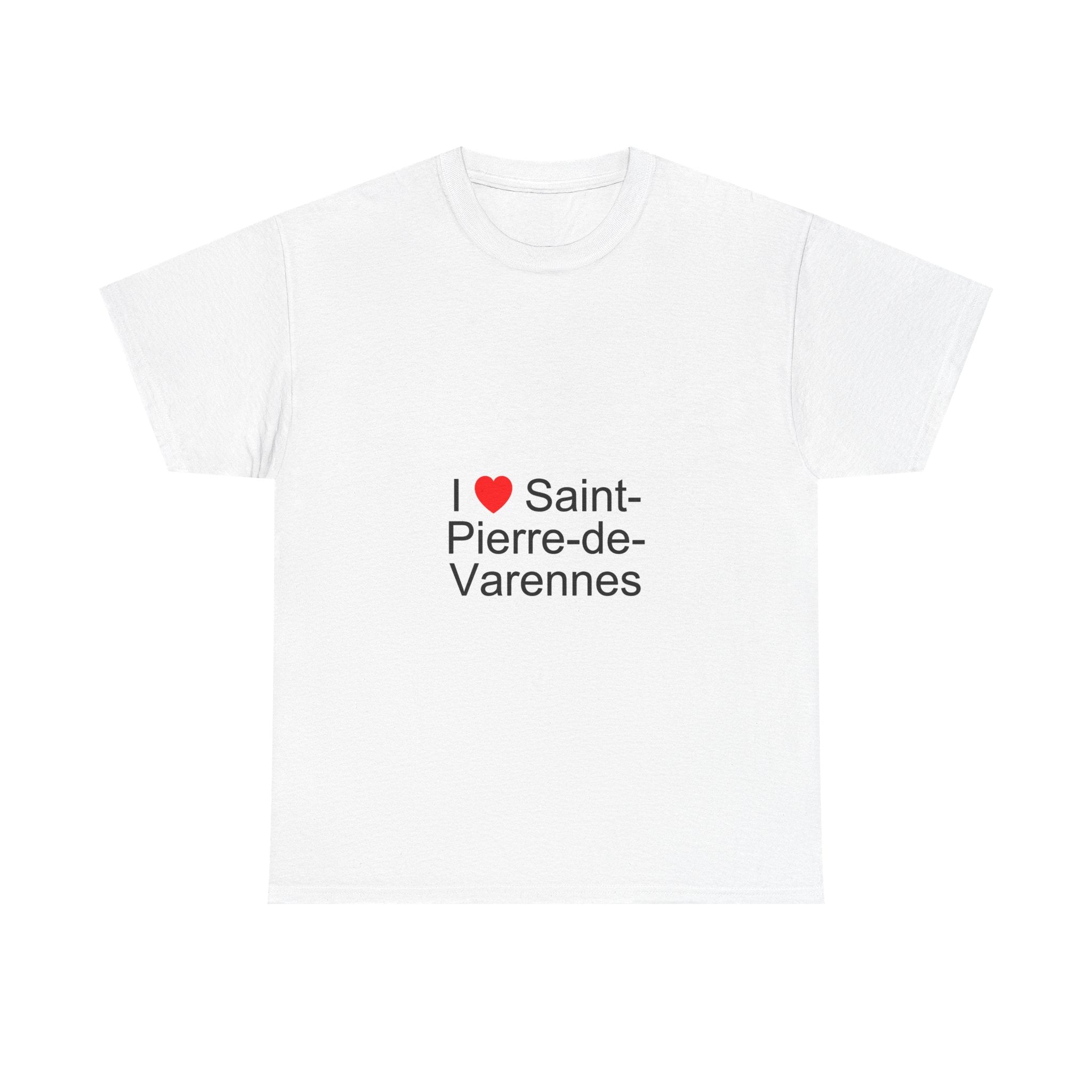 T-shirt I love saint-pierre-de-varennes