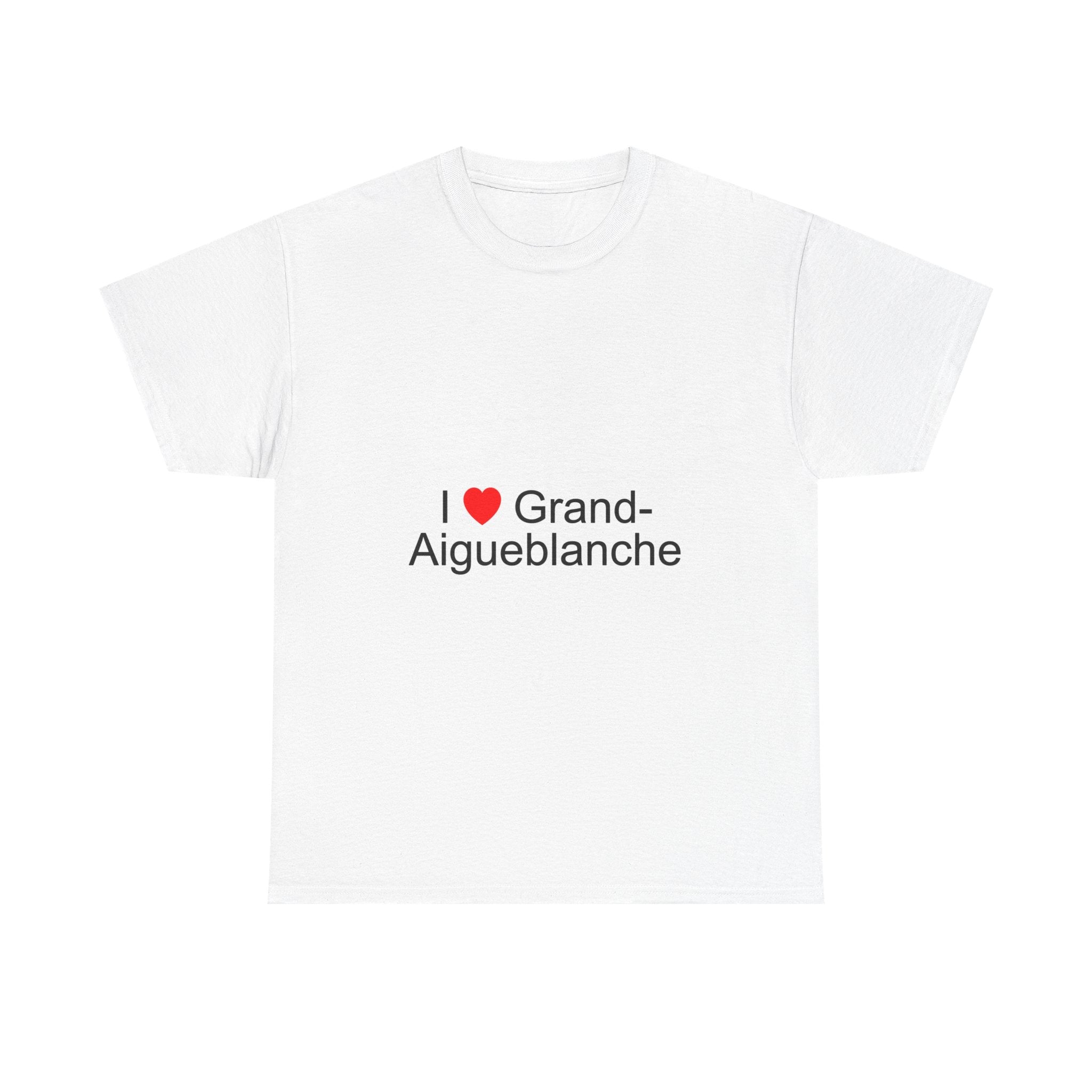 T-shirt I love grand-aigueblanche