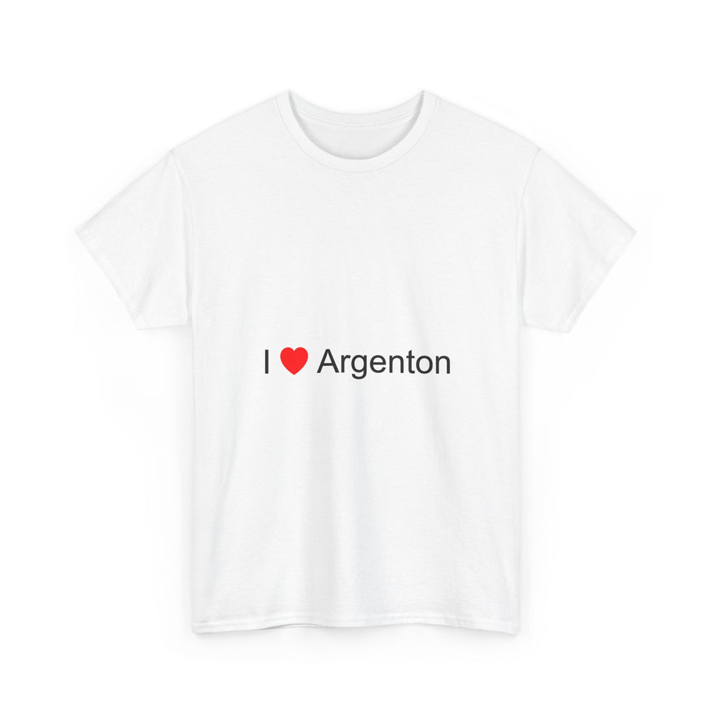T-shirt I love argenton