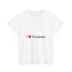 T-shirt I Love Gruissan - cadeau souvenir Aude Occitanie Citeeshirt