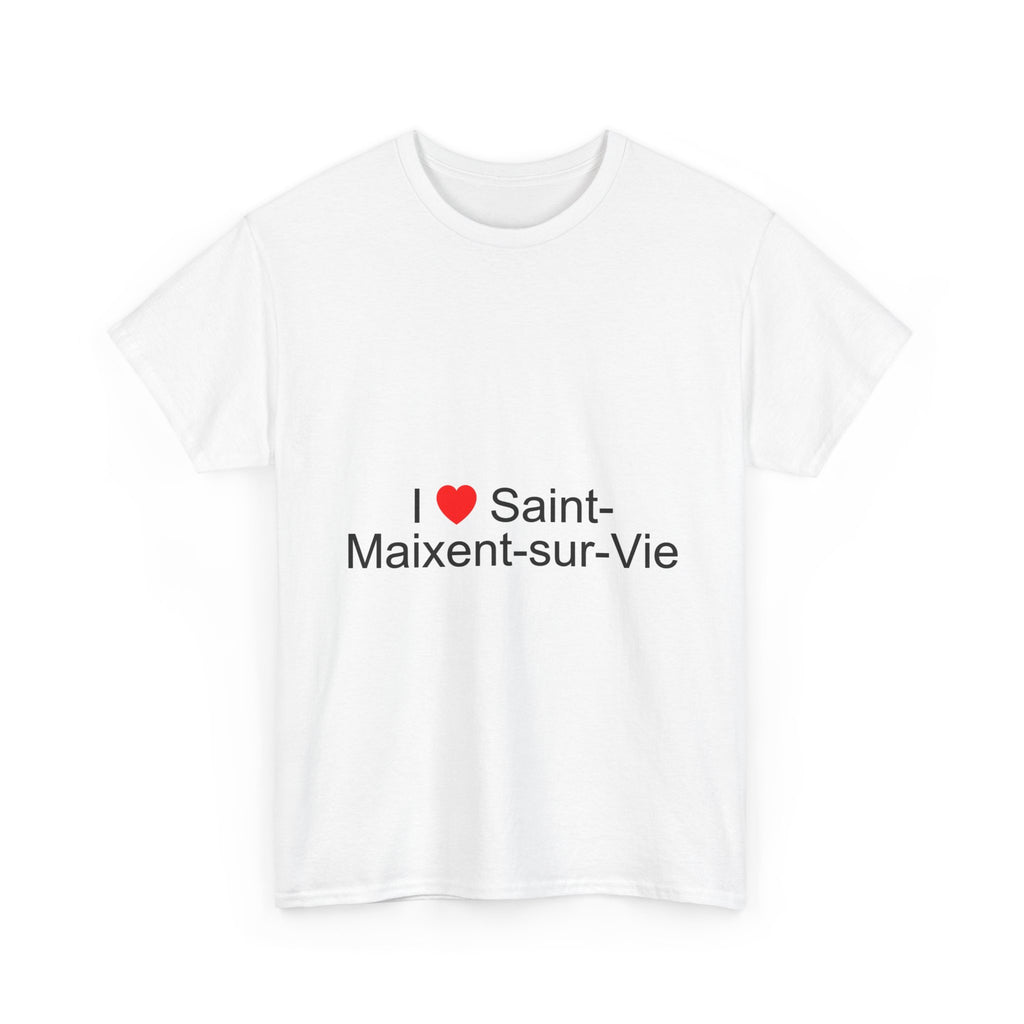 T-shirt I love saint-maixent-sur-vie