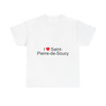 T-shirt I love saint-pierre-de-soucy