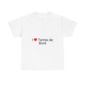 T-shirt I love terres de bord