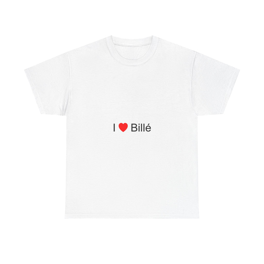 T-shirt I love billé