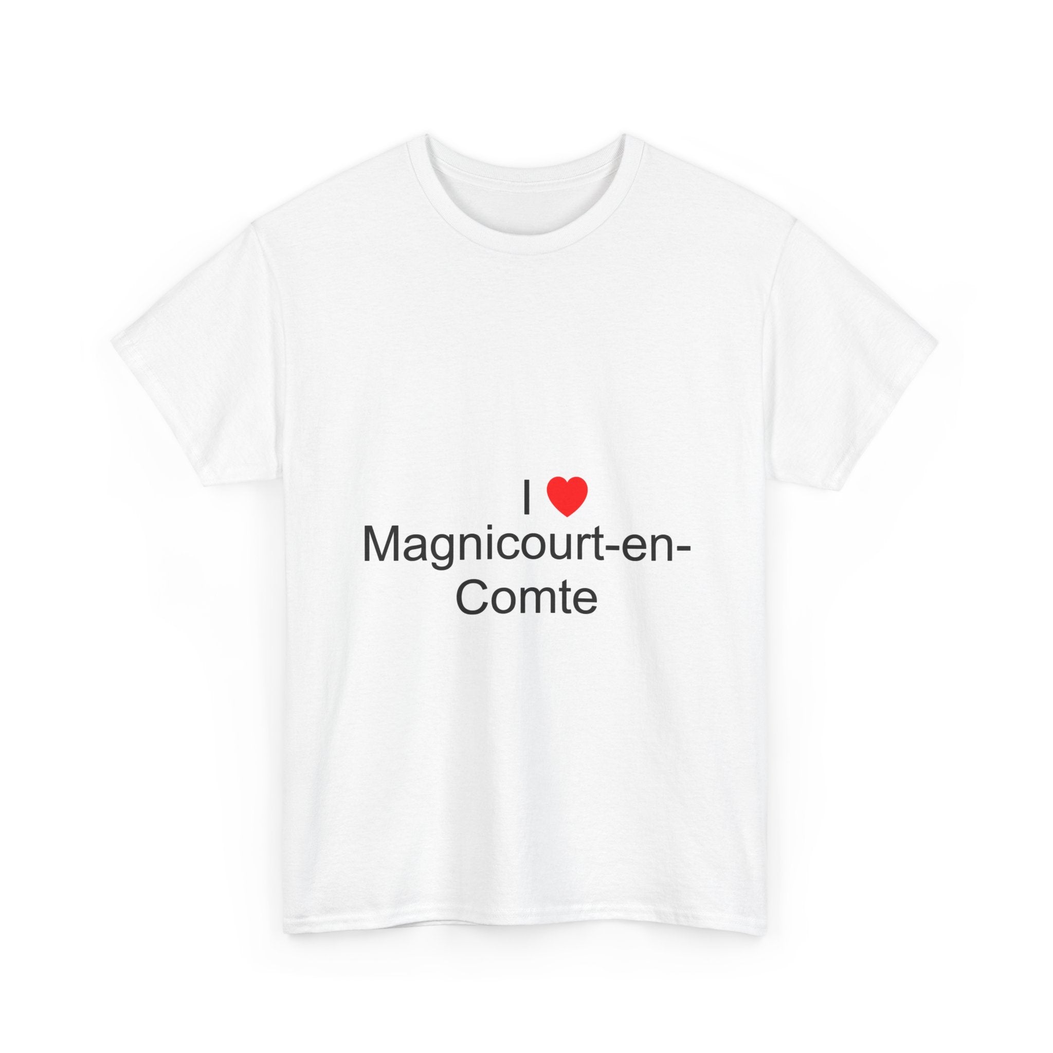 T-shirt I love magnicourt-en-comte