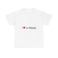 T-shirt I love le béage