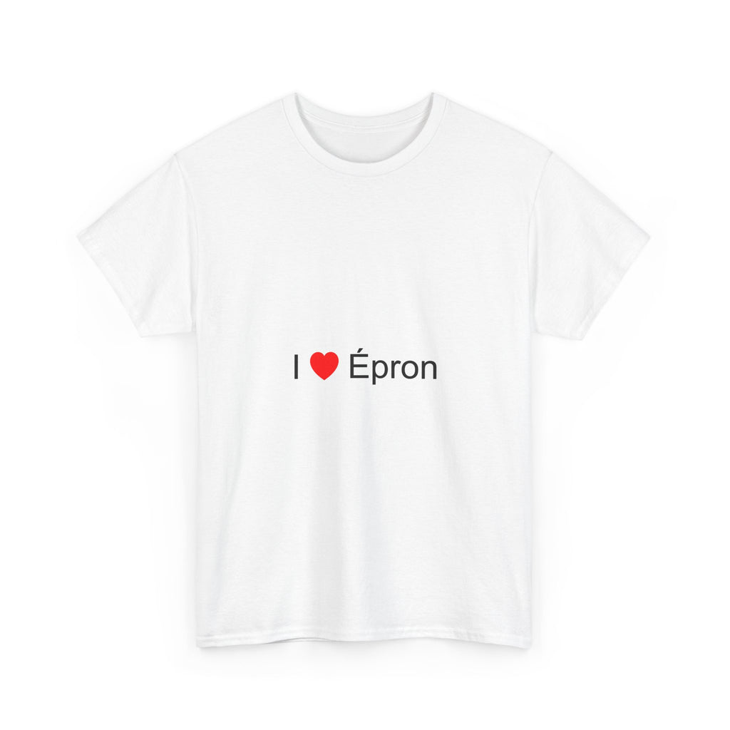 T-shirt I love épron