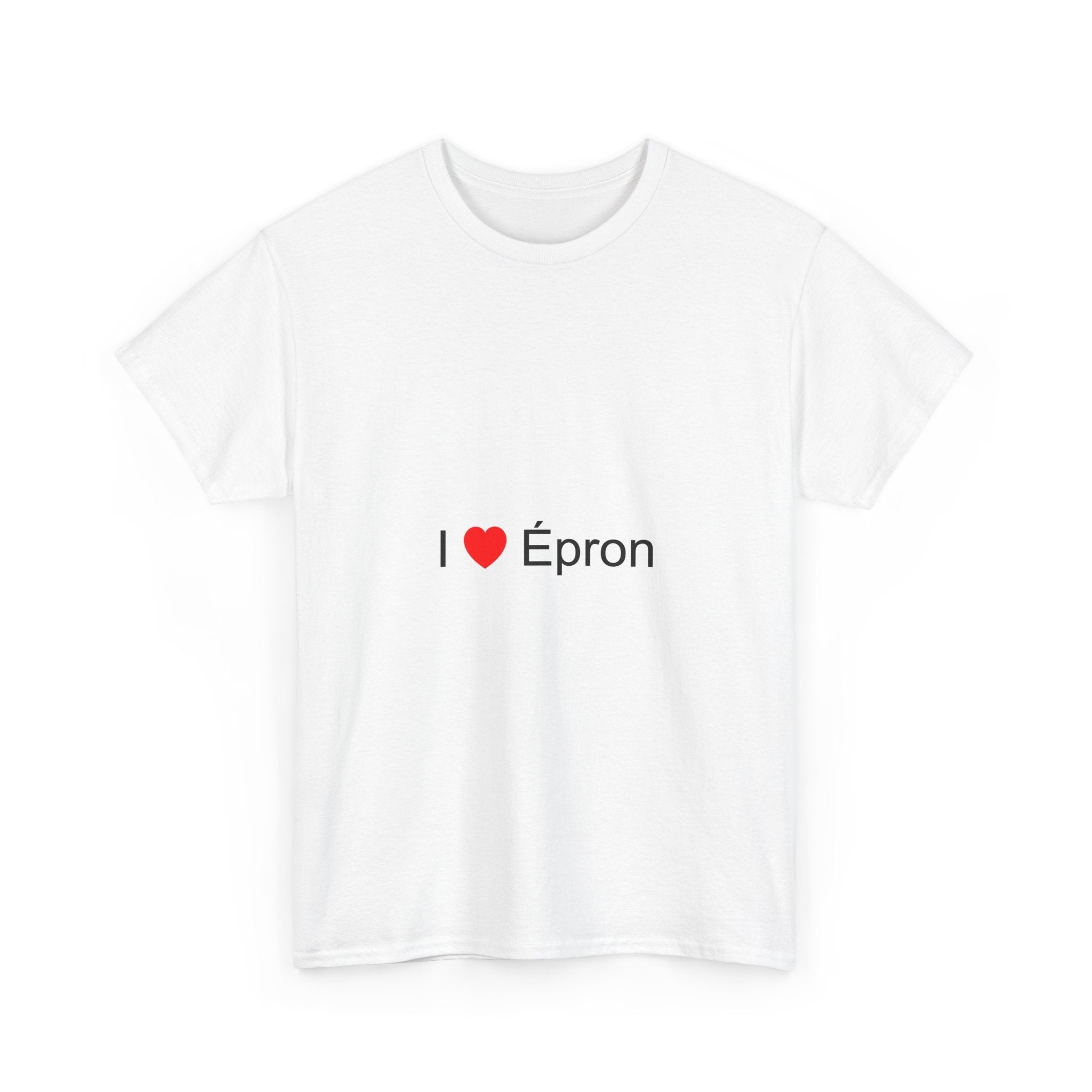 T-shirt I love épron