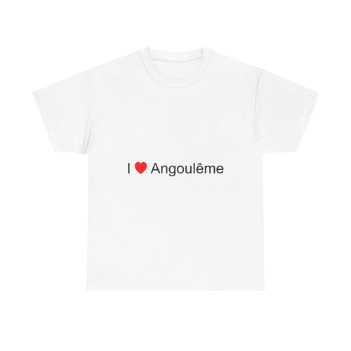 T-shirt I love angoulême