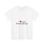 T-shirt I love Les Ponts-de-Cé
