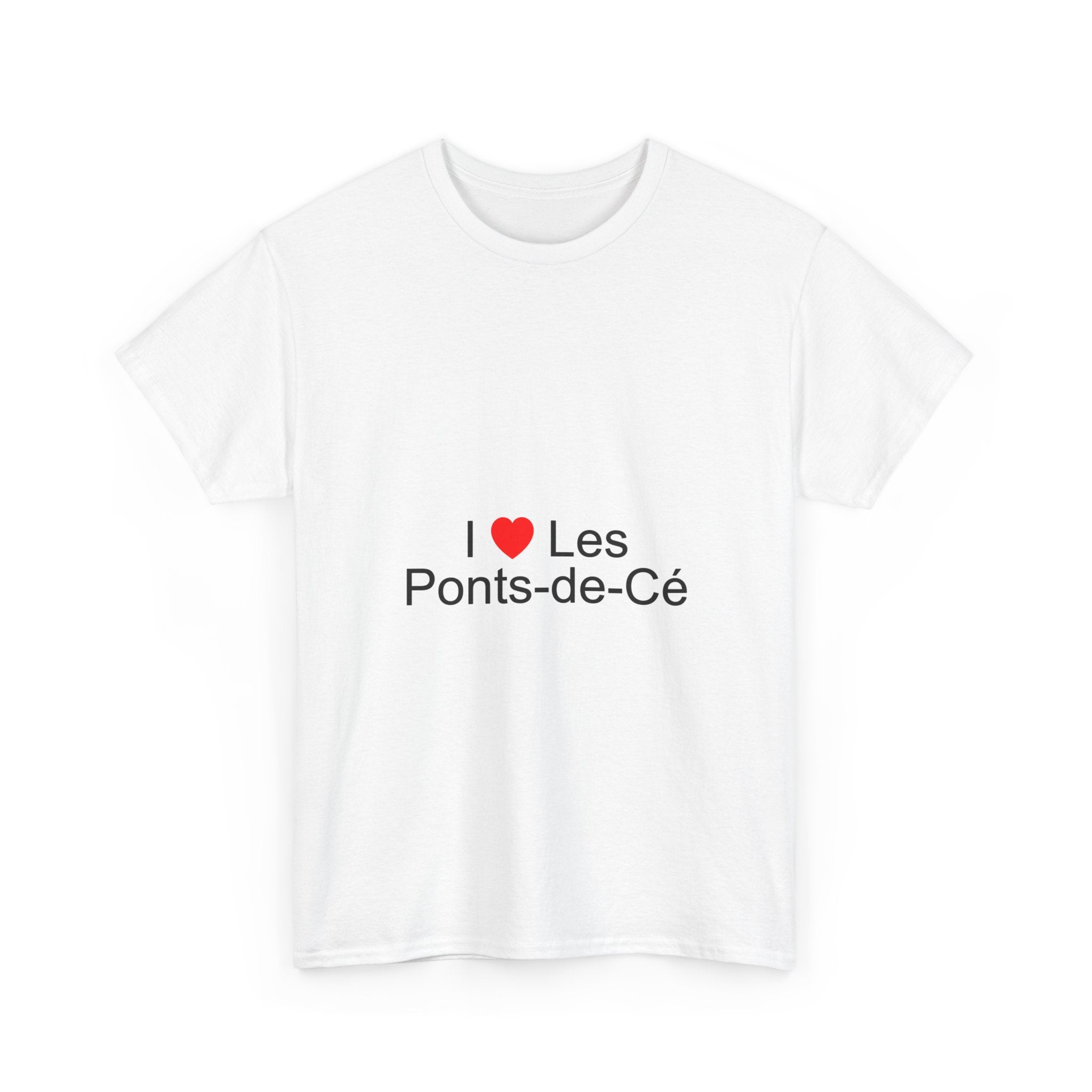 T-shirt I love les ponts-de-cé