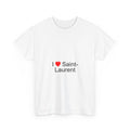 T-shirt I love Saint-Laurent (08)