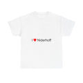 T-shirt I love niderhoff