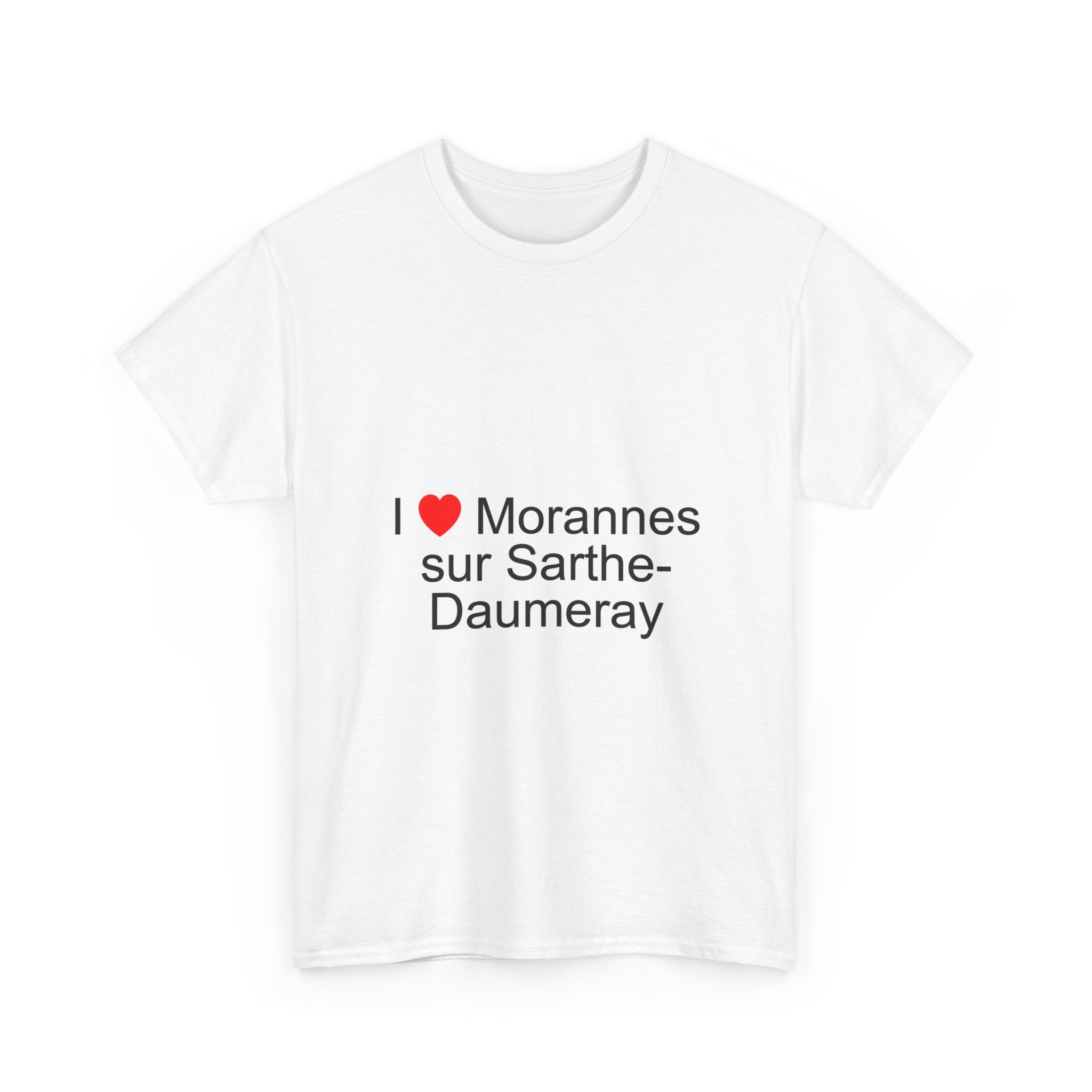 T-shirt I love morannes sur sarthe-daumeray