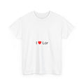 T-shirt I love lor