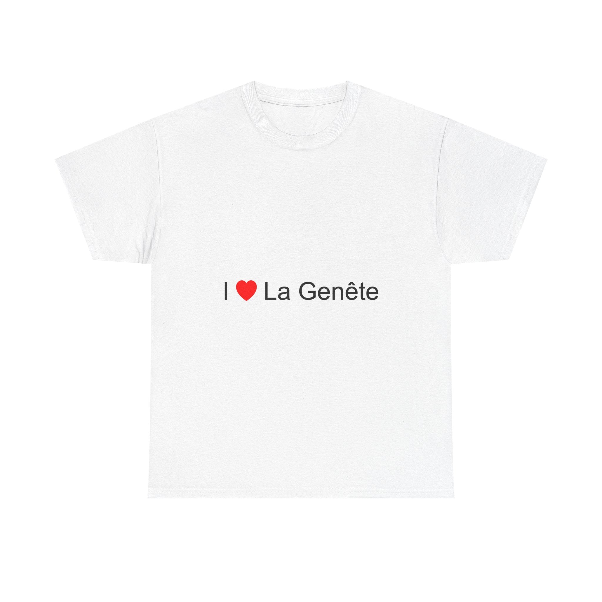 T-shirt I love la genête