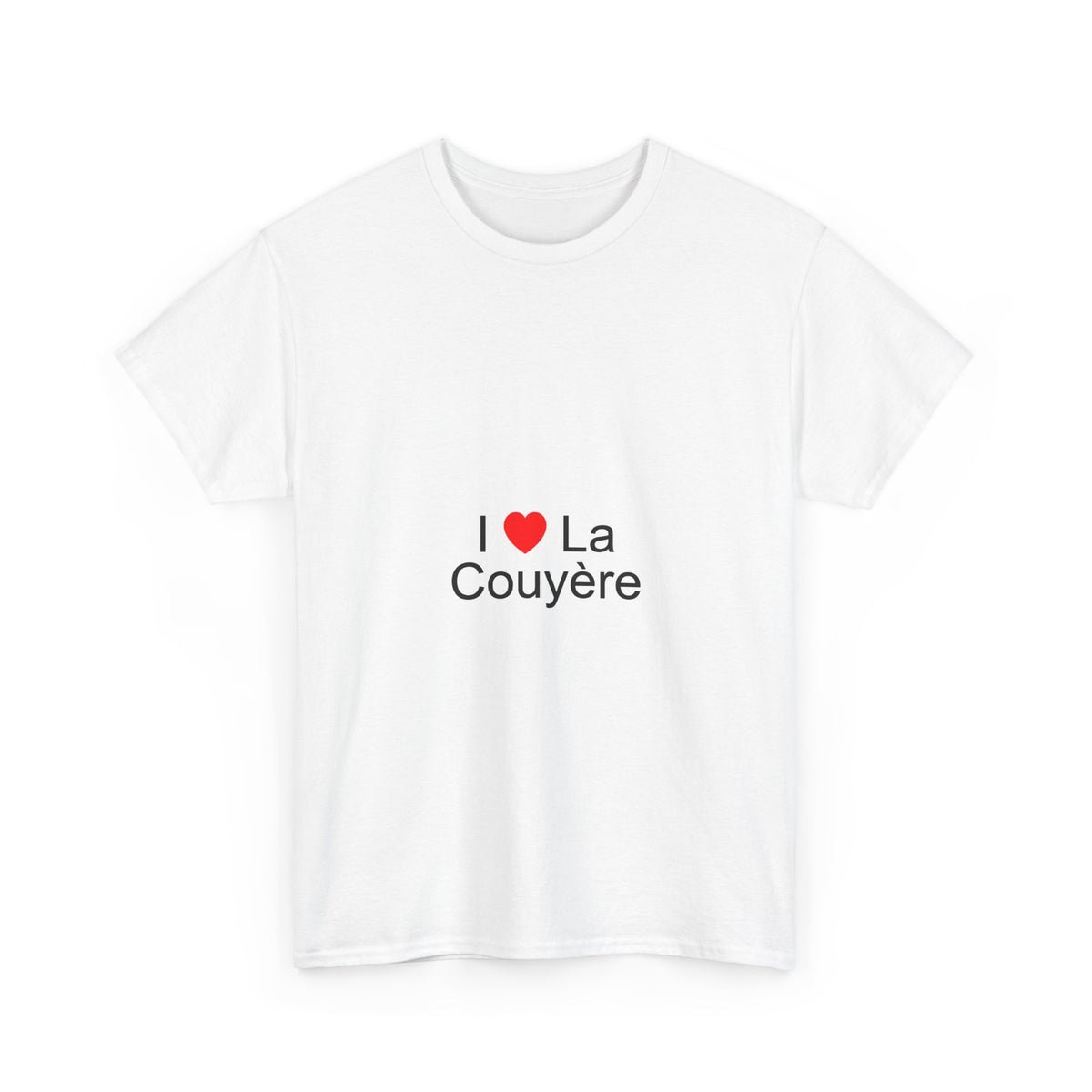 T-shirt I love la couyère
