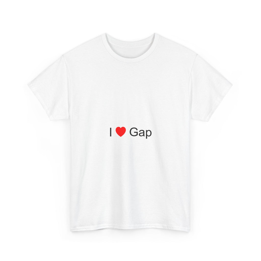 T-shirt I love gap