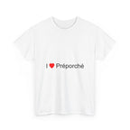 T-shirt I love Préporché
