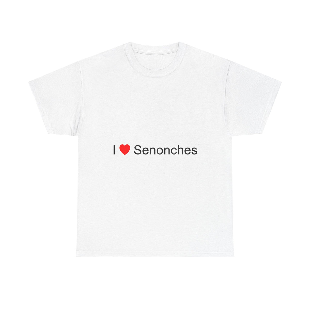 T-shirt I love senonches