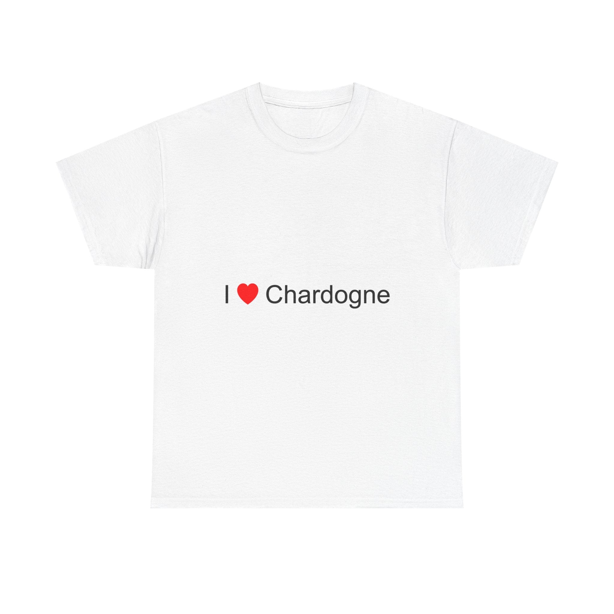 T-shirt I love chardogne