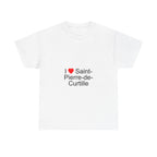 T-shirt I love Saint-Pierre-de-Curtille