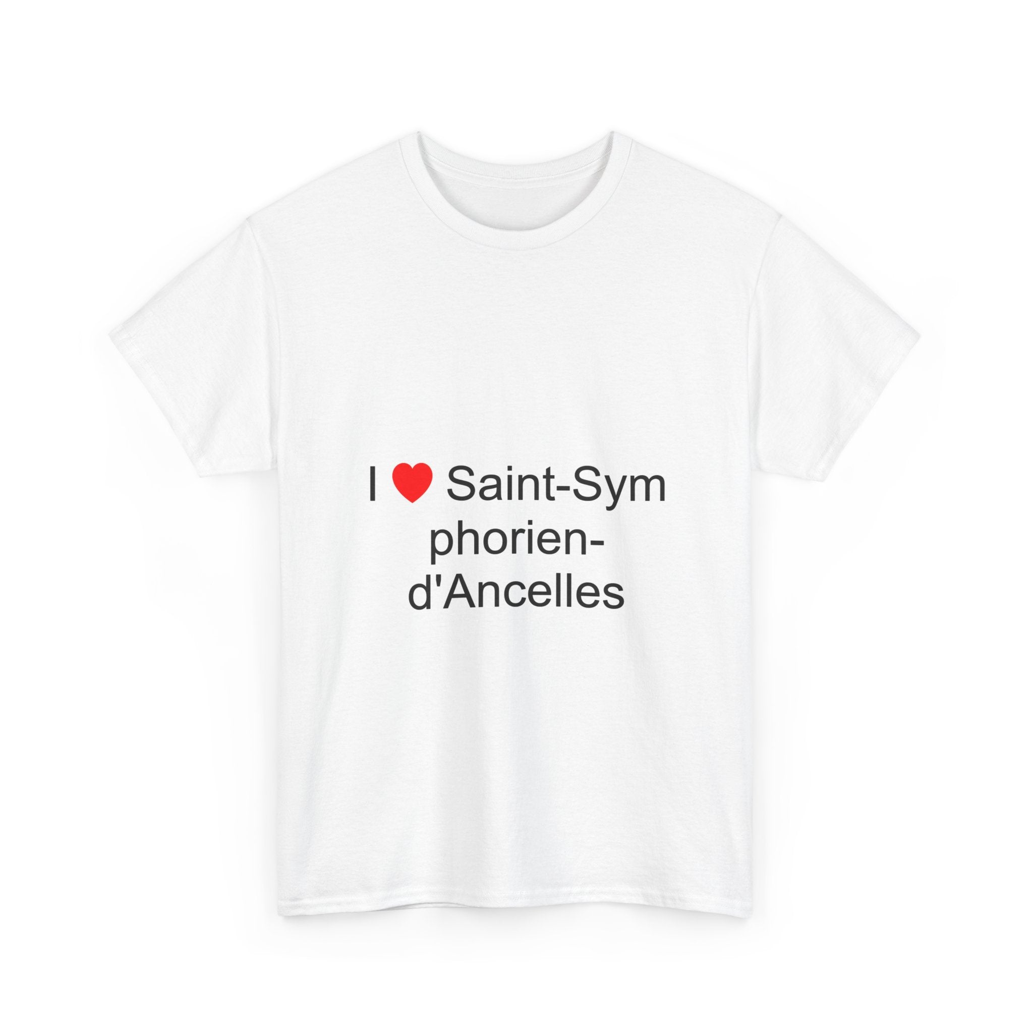 T-shirt I love saint-symphorien-d'ancelles