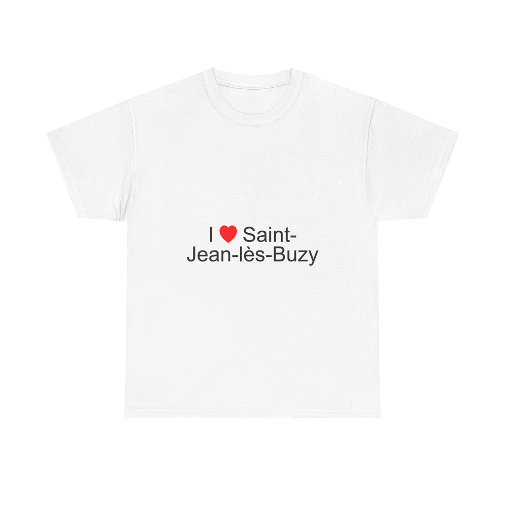 T-shirt I love saint-jean-lès-buzy