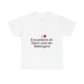 T-shirt I love escueillens-et-saint-just-de-bélengard