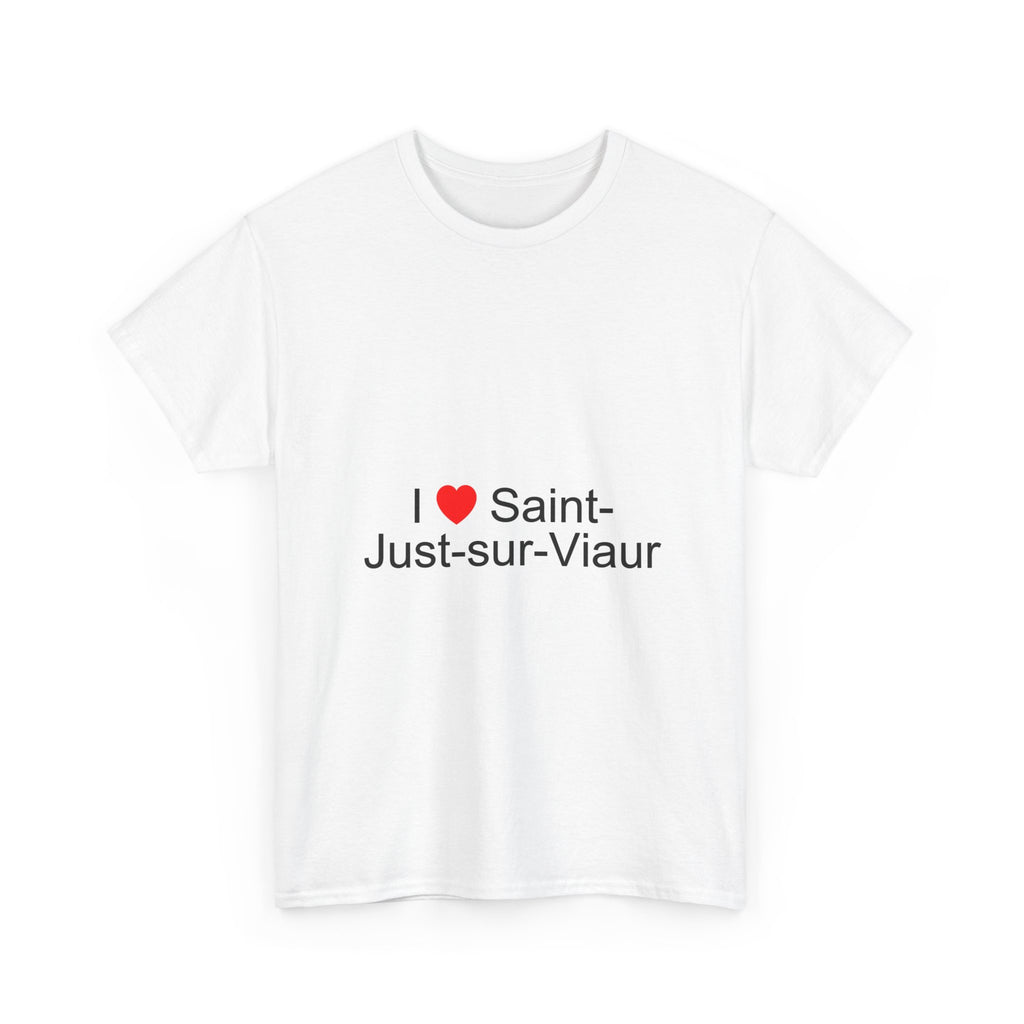T-shirt I love saint-just-sur-viaur