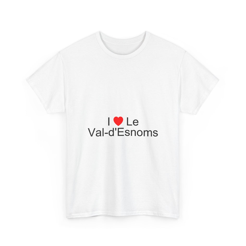 T-shirt I love le val-d'esnoms