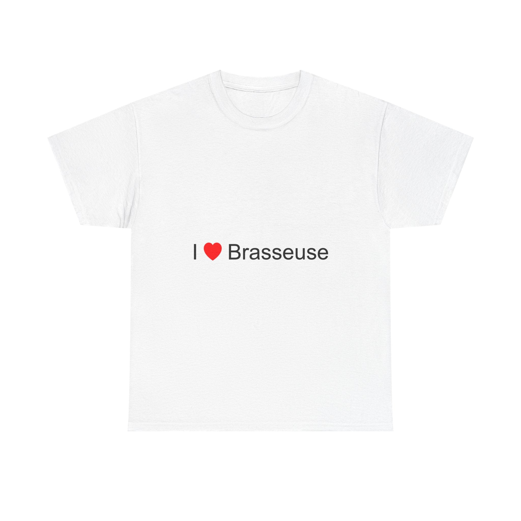 T-shirt I love brasseuse
